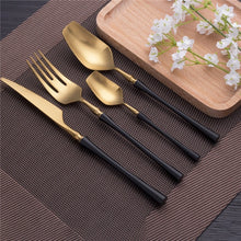 Load image into Gallery viewer, Stainless Steel Western Cutlery Set - ModHomeSpace