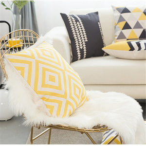 Nordic Geometric Printed Cushion Cover - ModHomeSpace