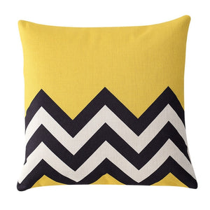 Nordic Geometric Printed Cushion Cover - ModHomeSpace