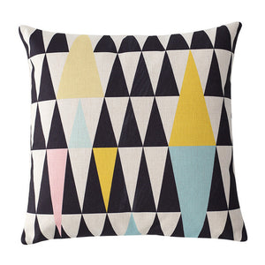 Nordic Geometric Printed Cushion Cover - ModHomeSpace