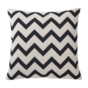 Nordic Geometric Printed Cushion Cover - ModHomeSpace