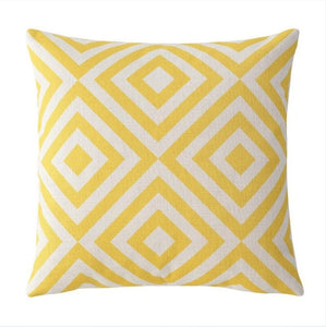 Nordic Geometric Printed Cushion Cover - ModHomeSpace