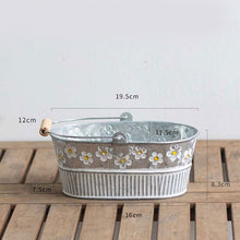 Load image into Gallery viewer, Vintage Iron Flower Pot - ModHomeSpace