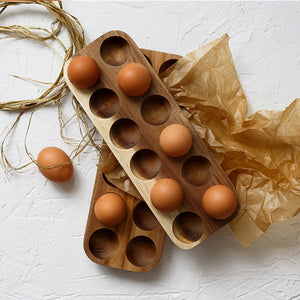 Japanese Style Wooden Egg Storage Box - ModHomeSpace