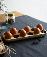 Load image into Gallery viewer, Japanese Style Wooden Egg Storage Box - ModHomeSpace