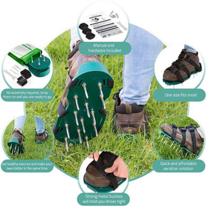 Garden Yard Lawn Aerator Shoes - ModHomeSpace