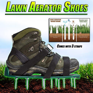 Garden Yard Lawn Aerator Shoes - ModHomeSpace