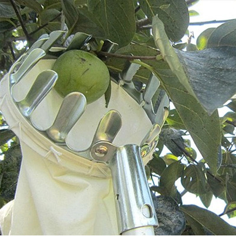 Silver Metal Fruit Picker Tool - ModHomeSpace