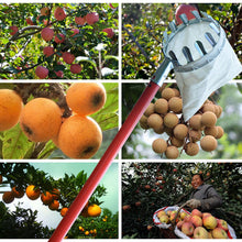 Load image into Gallery viewer, Silver Metal Fruit Picker Tool - ModHomeSpace