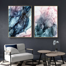 Load image into Gallery viewer, Colorful Ink Abstract Wall Art - ModHomeSpace