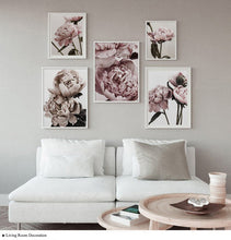 Load image into Gallery viewer, Floral Print Canvas Poster Wall Art - ModHomeSpace