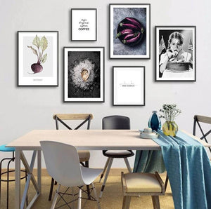 Food Poster Canvas Wall Art - ModHomeSpace