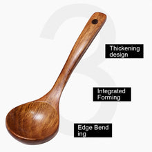 Load image into Gallery viewer, Kitchen Long Handle Wooden Spoon - ModHomeSpace