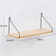 Load image into Gallery viewer, Scandinavian Metal Shelf Wall Rack - ModHomeSpace