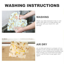 Load image into Gallery viewer, Reusable Beeswax Silicone Wrap - ModHomeSpace